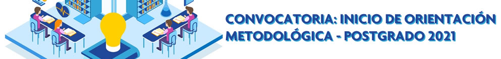 Cronograma especial de actividades de investigación para Postgrado 2021